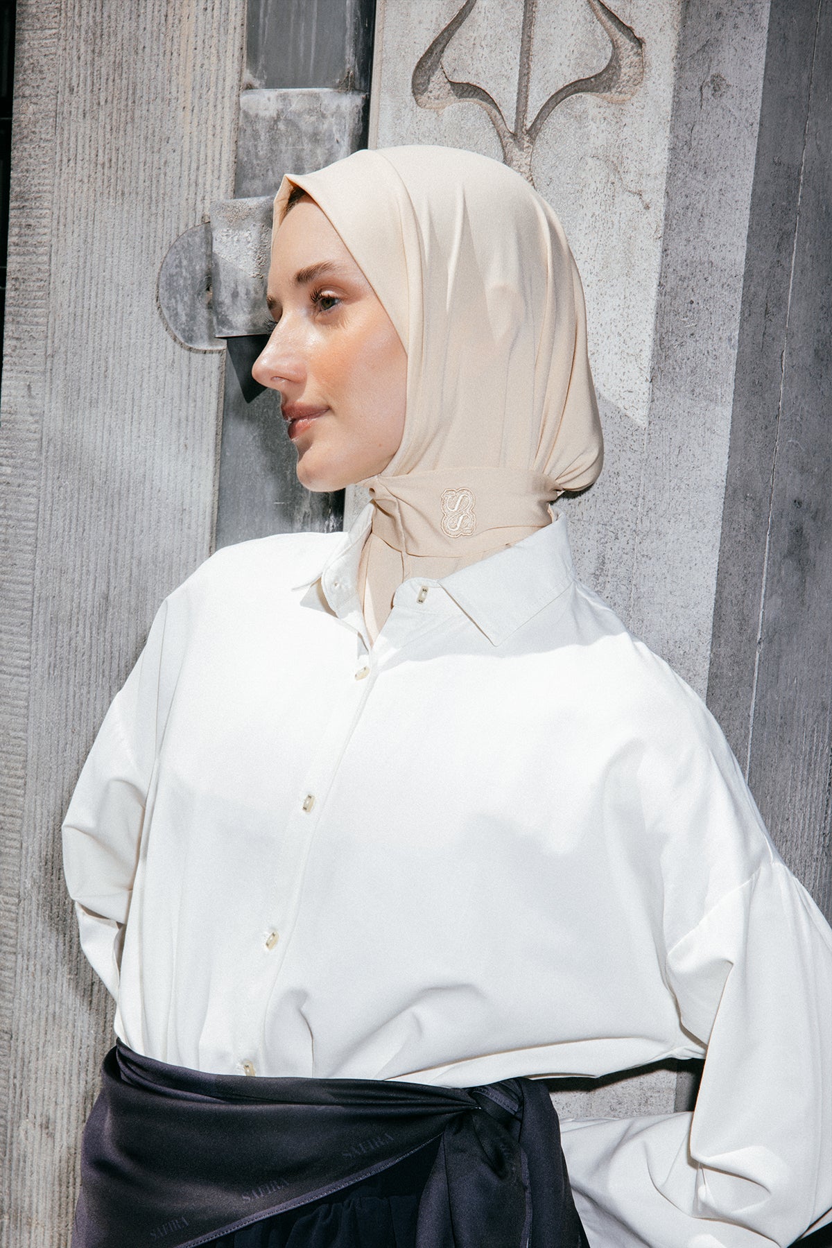 Staple Scarf | Almond Creme