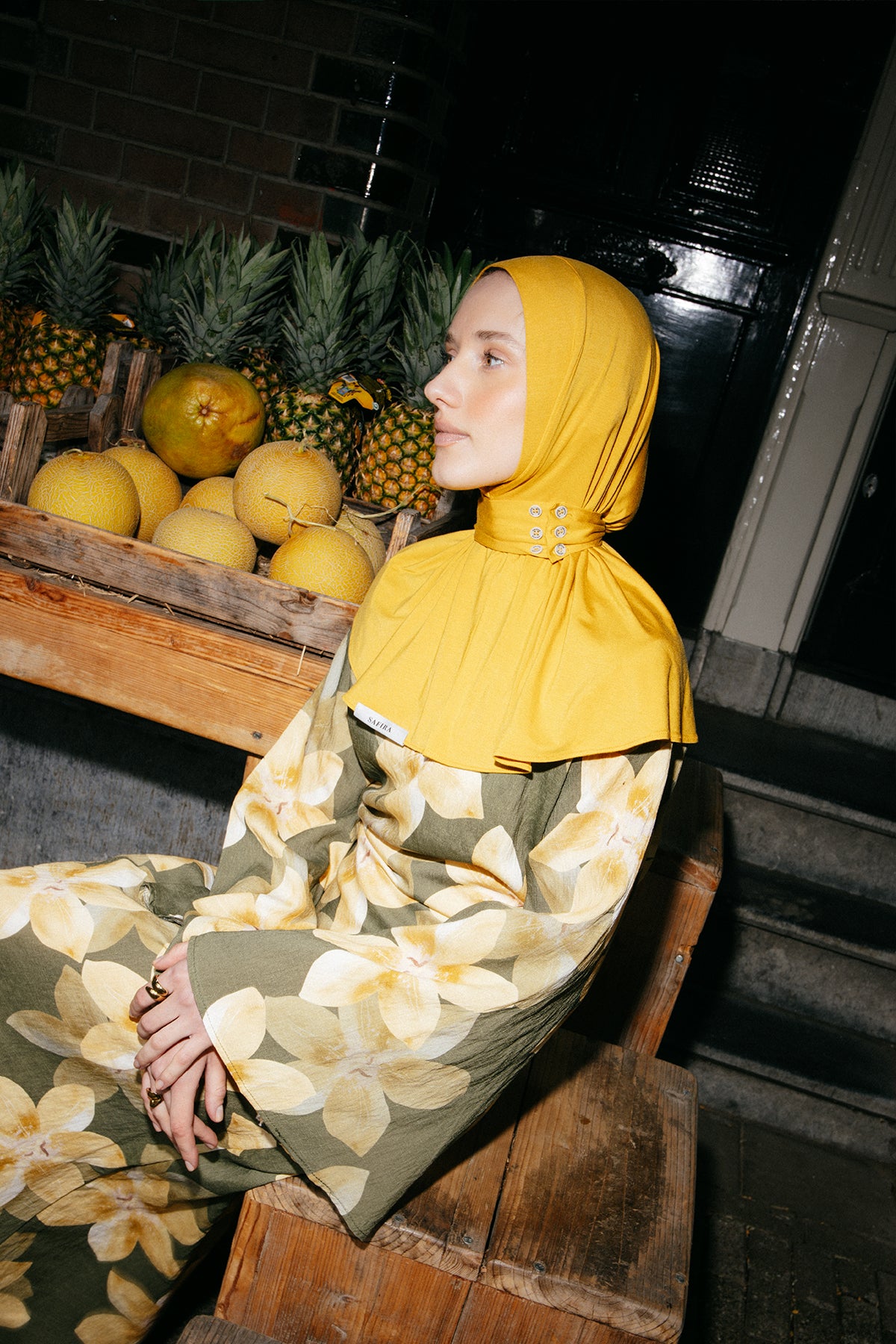 Staple Scarf II | Misted Marigold