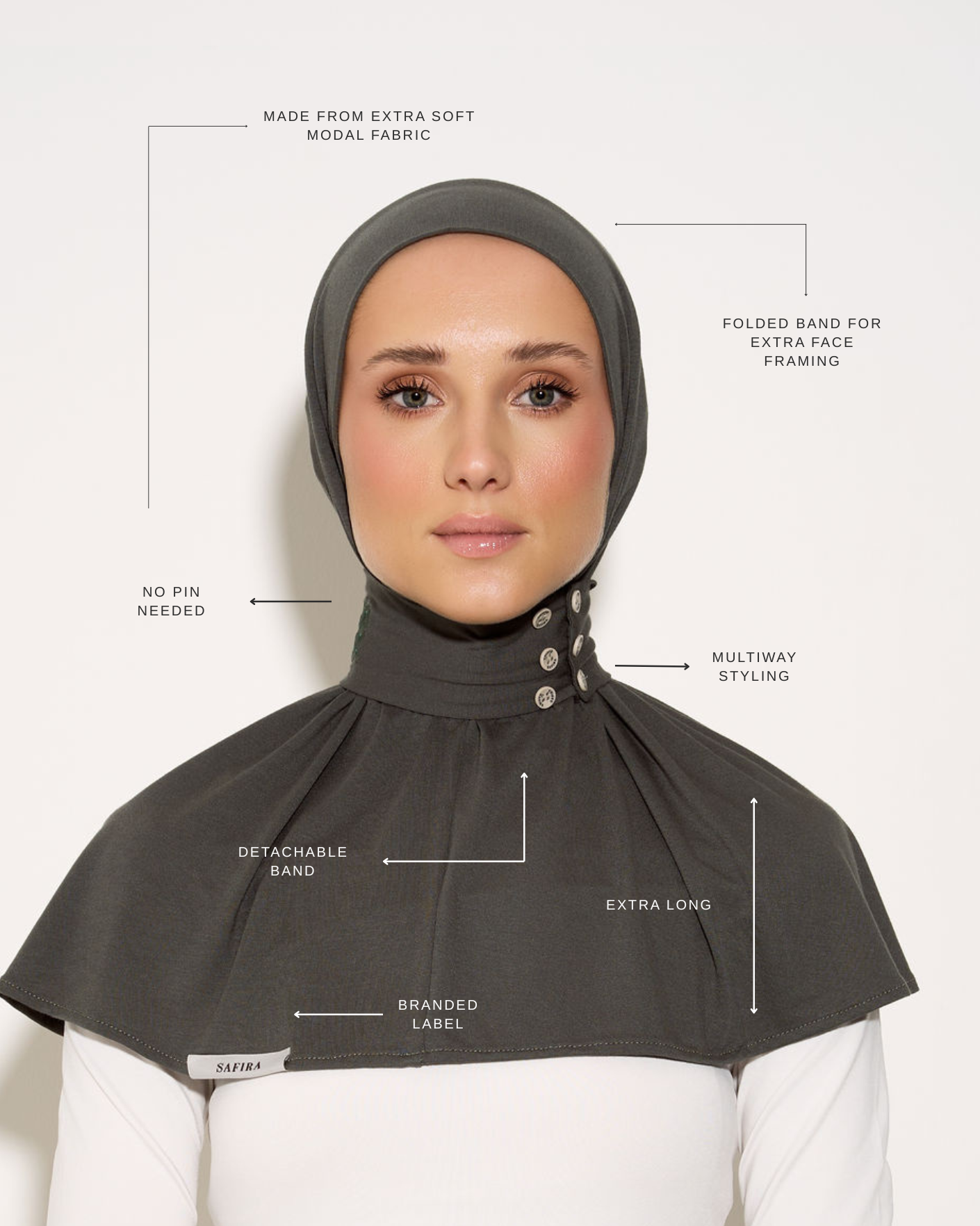 Staple Scarf II | Sage Moss