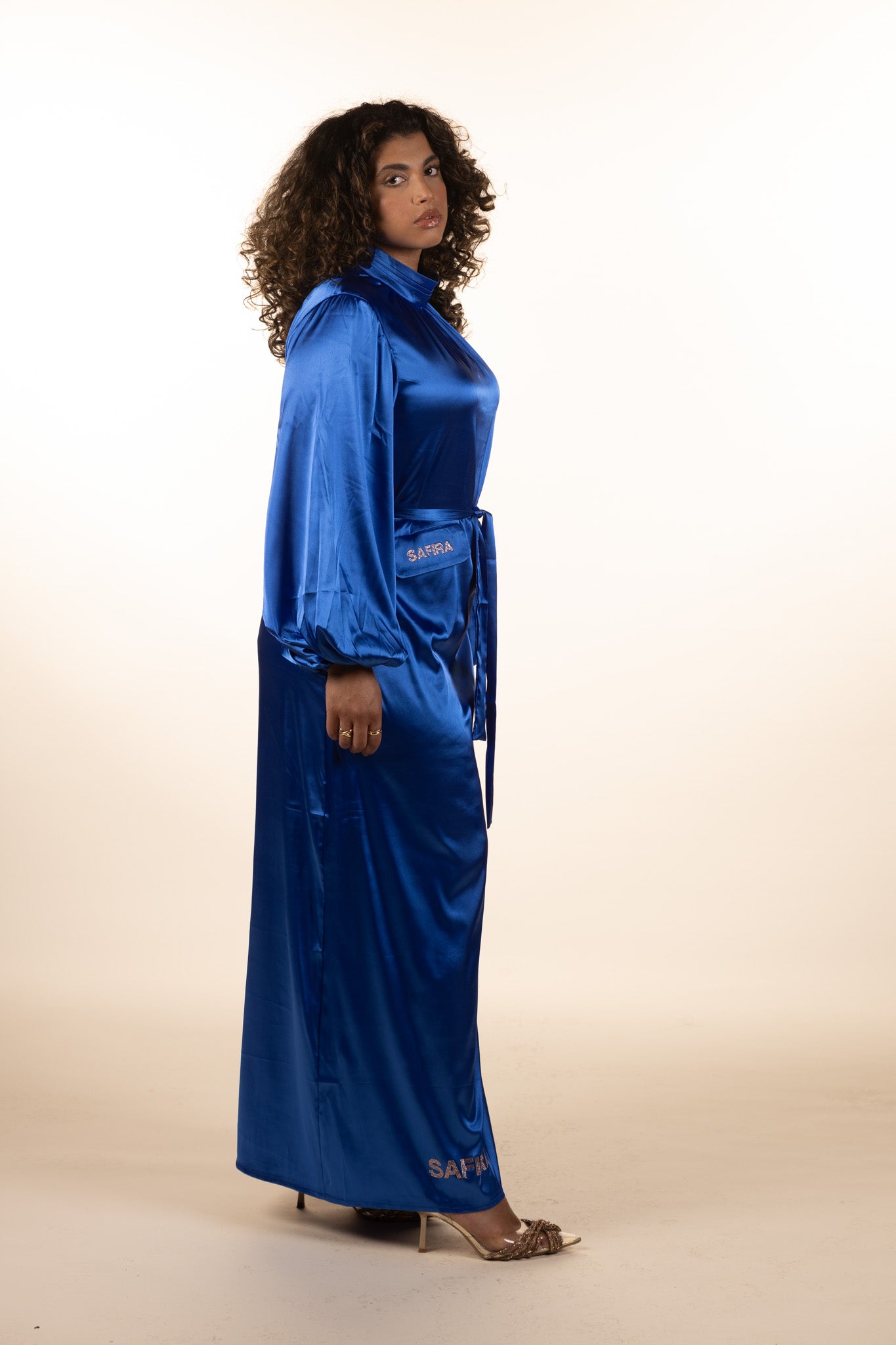 Dresses | Satin Cobalt