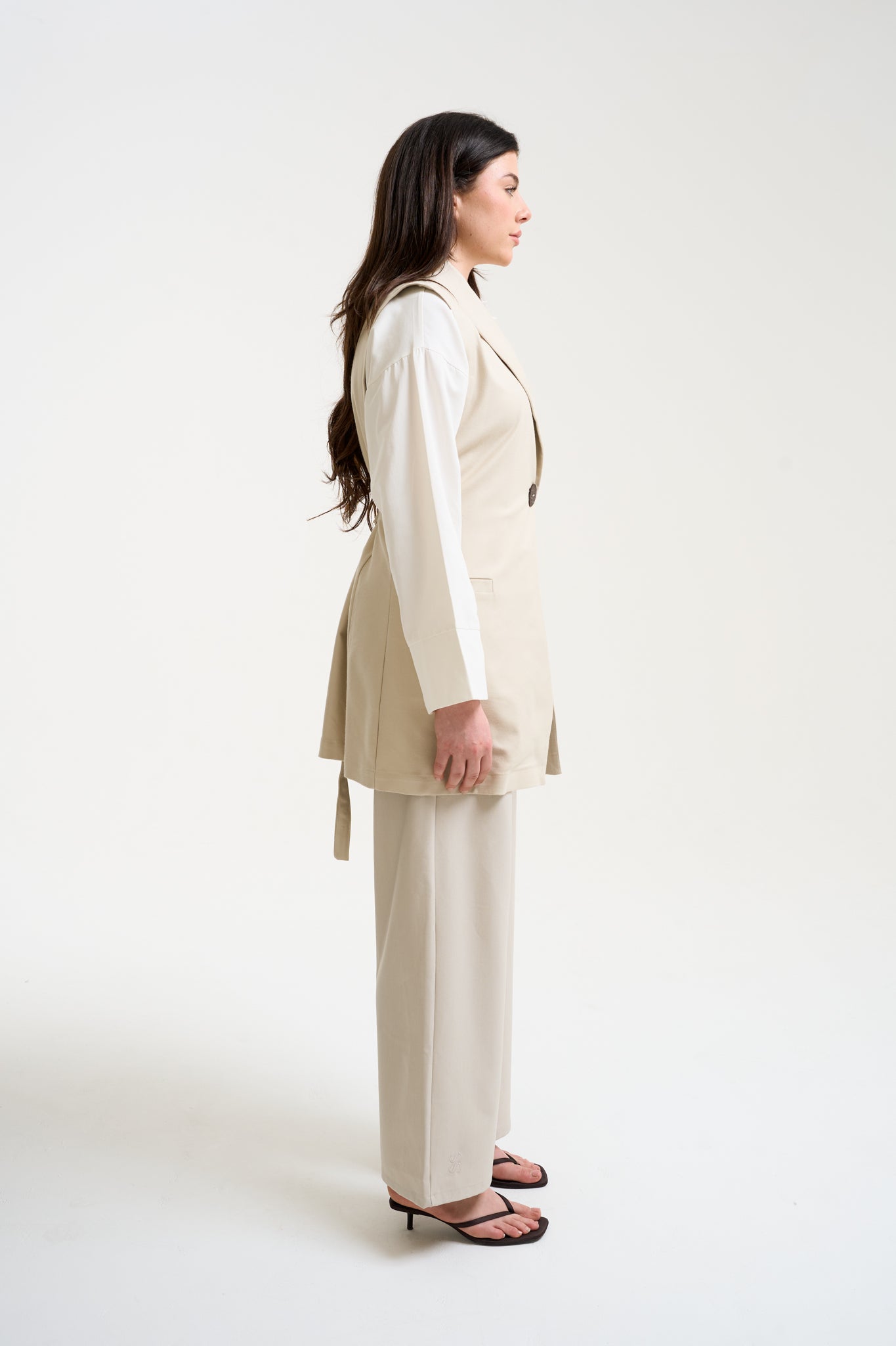 Belted Gilet
