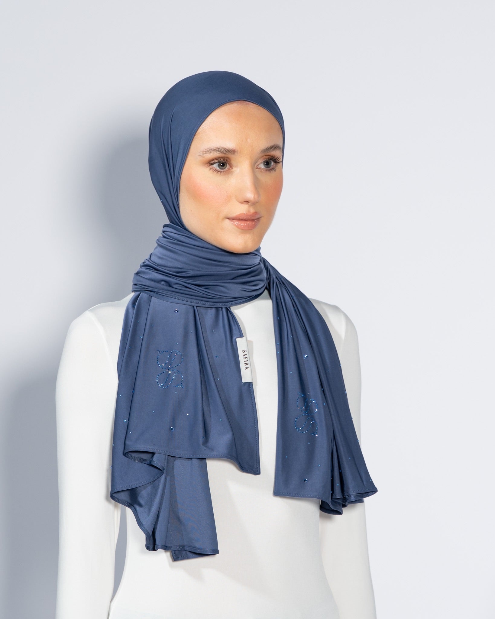 Stone Liquid Scarf | Frosty