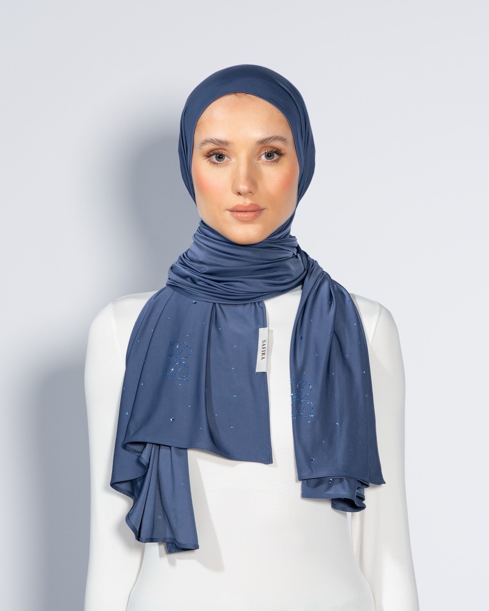 Stone Liquid Scarf | Frosty