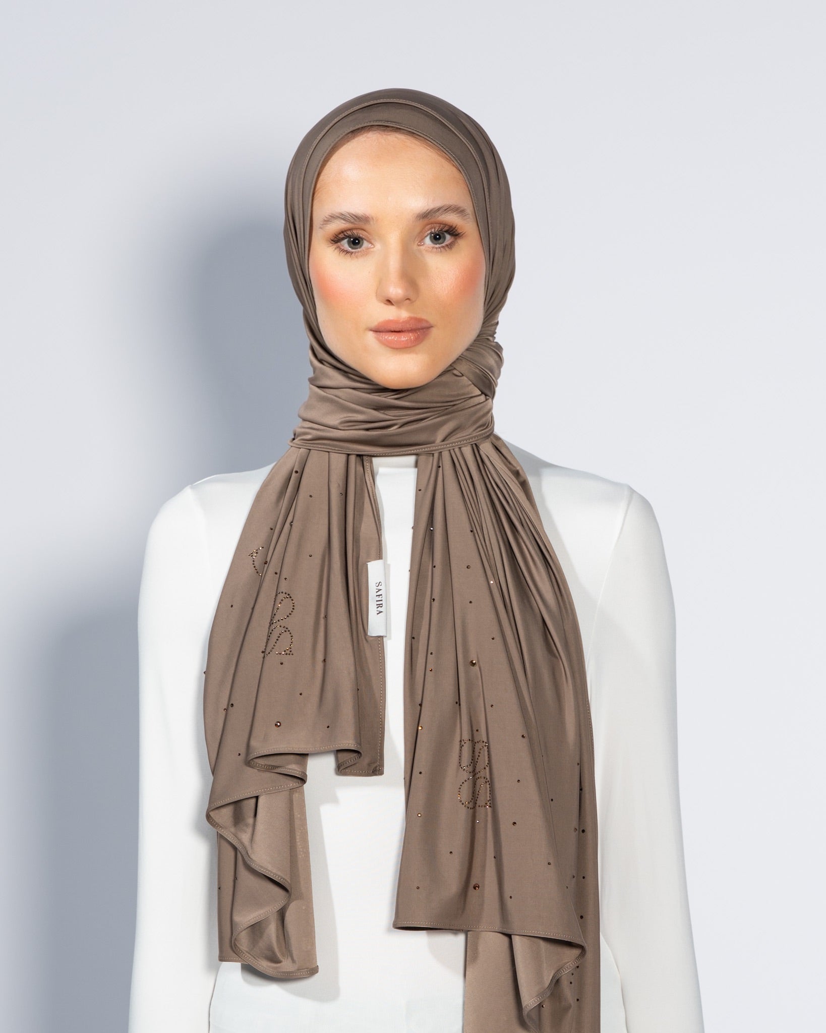Stone Liquid Scarf | Mushroom Taupe