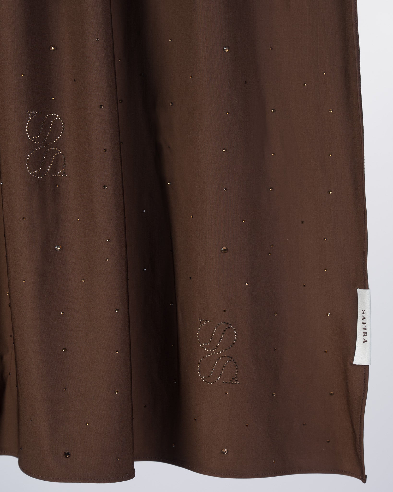 Stone Liquid Scarf | Coffee Bean