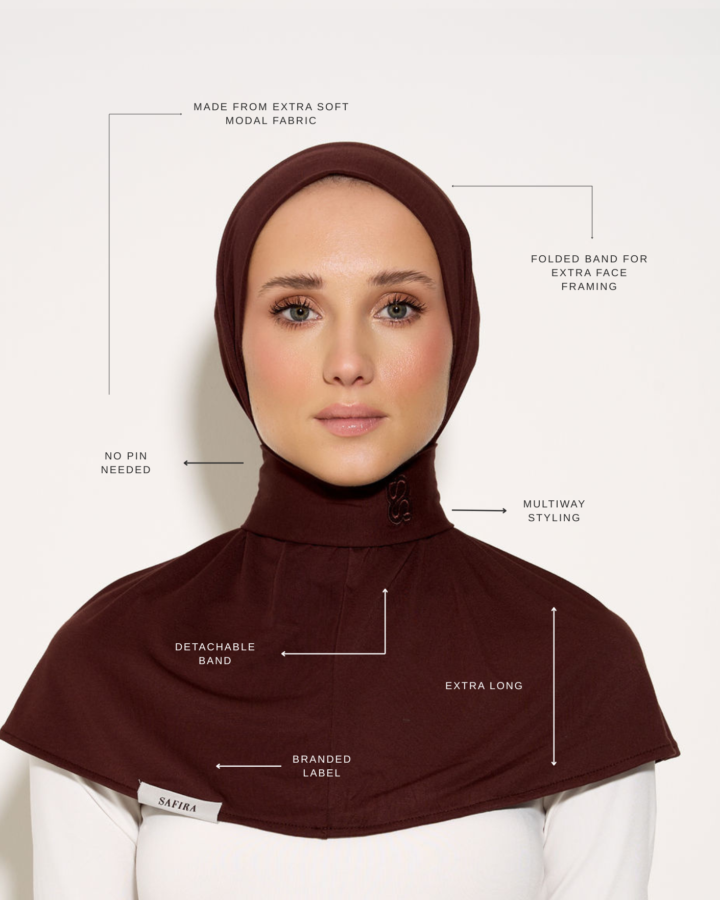 Staple Scarf II | Ash Rose