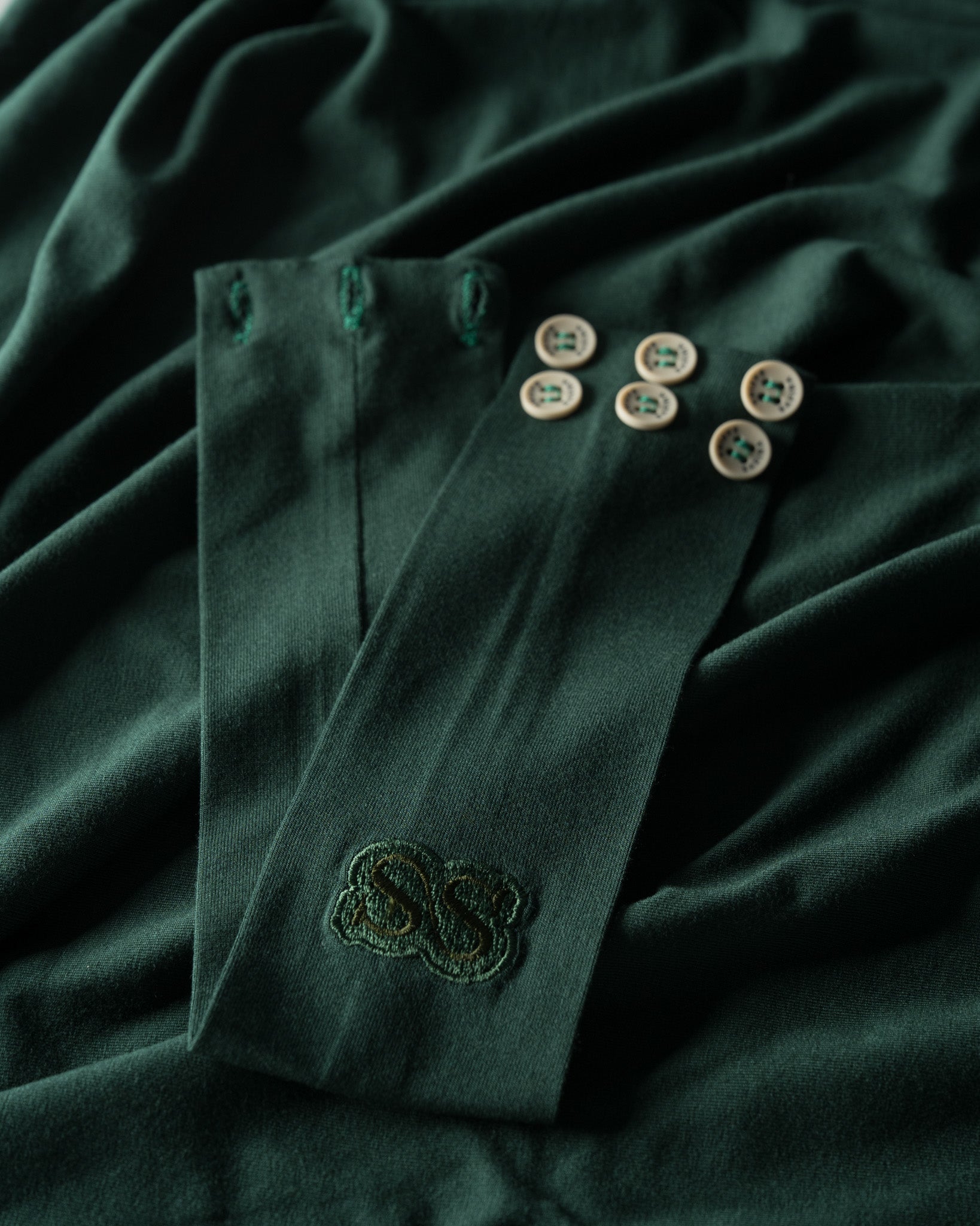 Staple Scarf II | Emerald Green