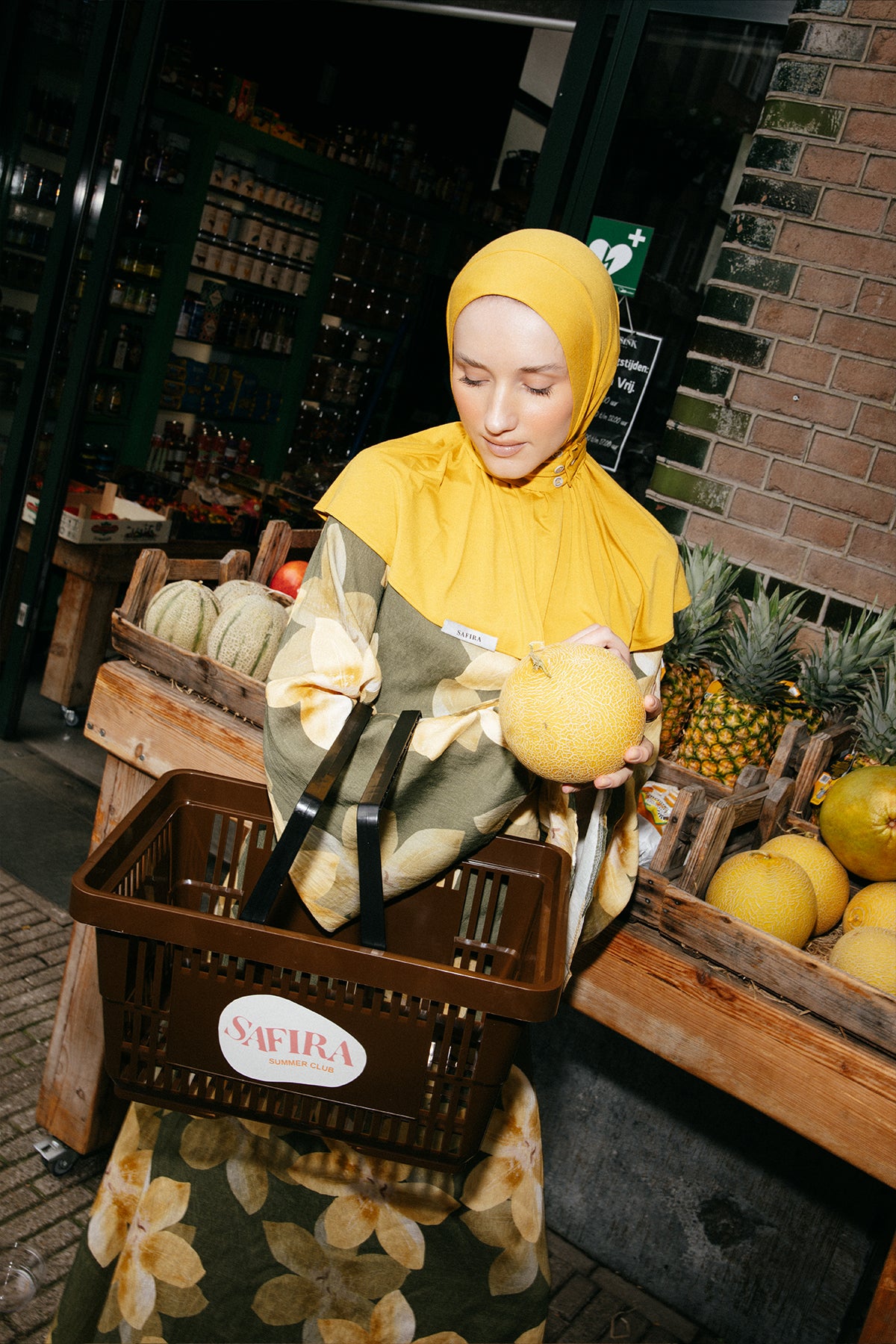 Staple Scarf II | Misted Marigold