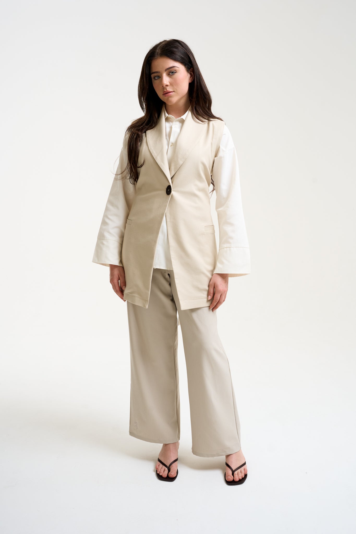 Belted Gilet