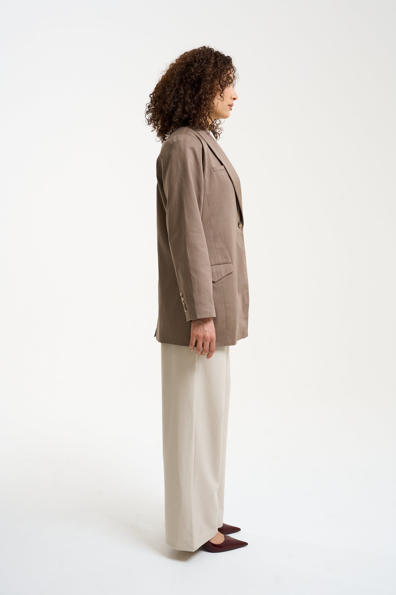 Belted Blazer