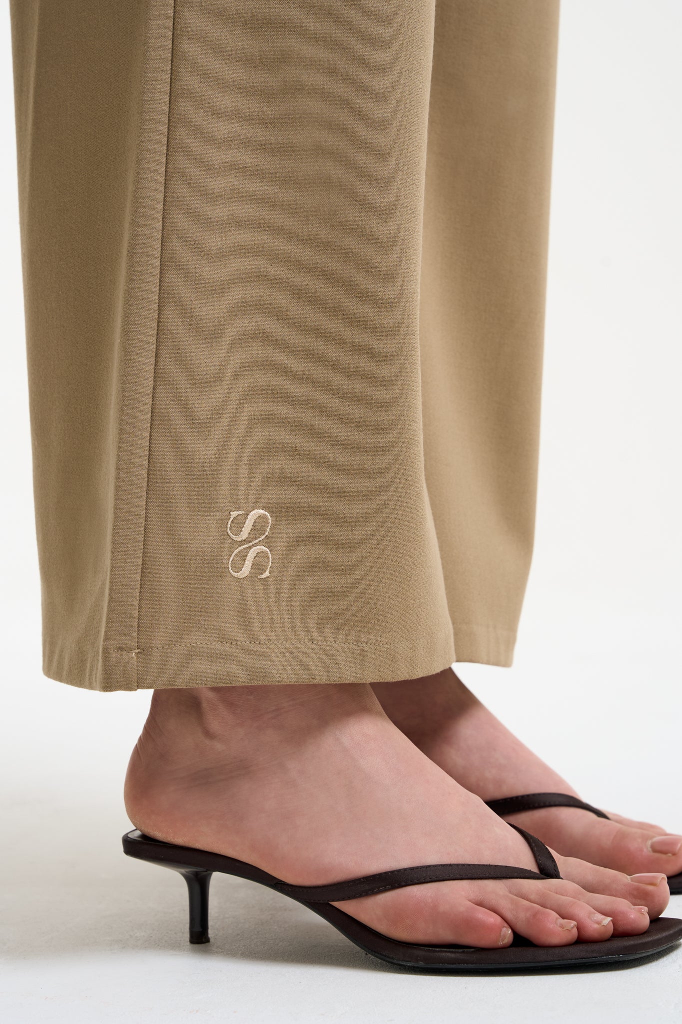 Semi-flared pants