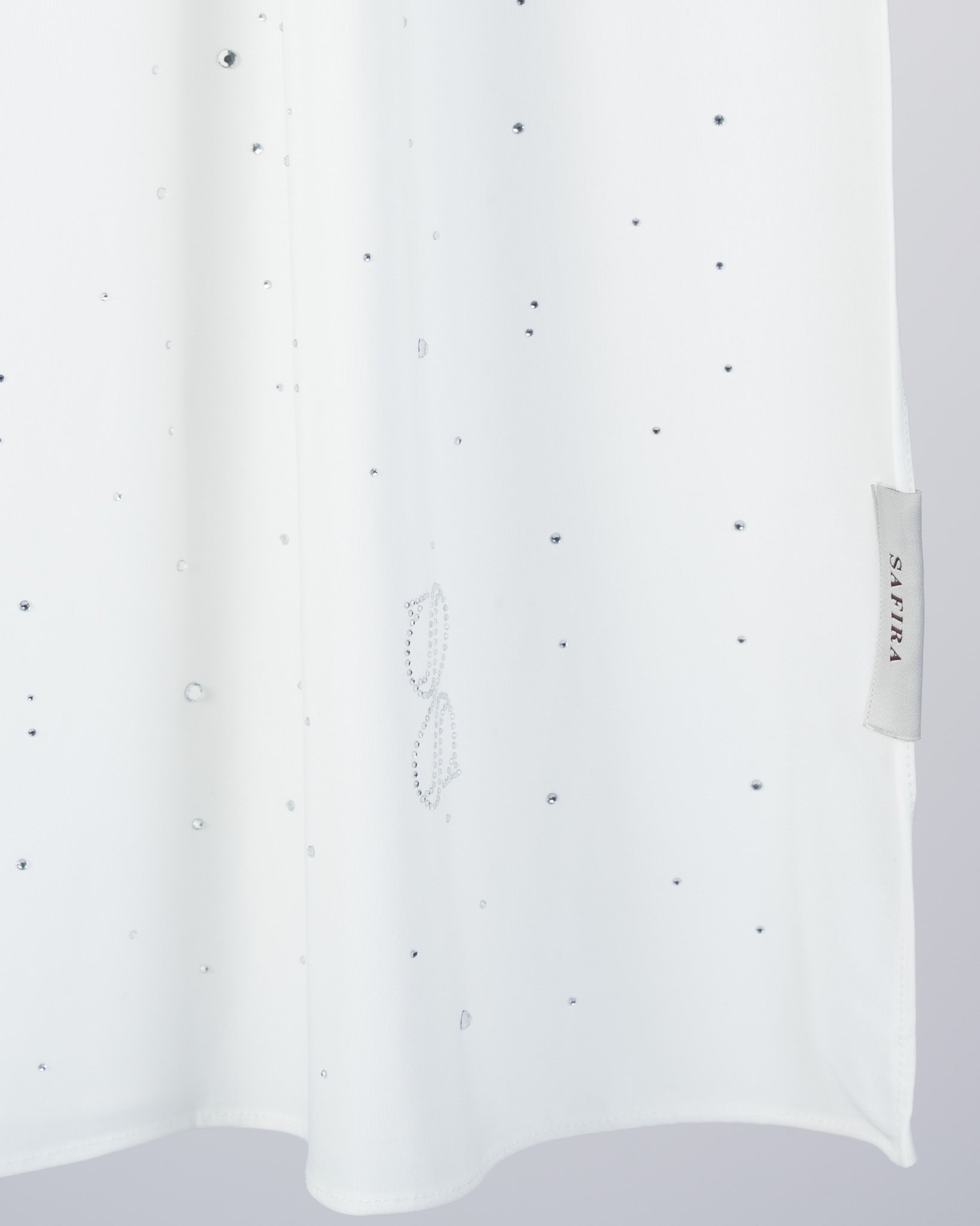 Stone Liquid Scarf | Bright White