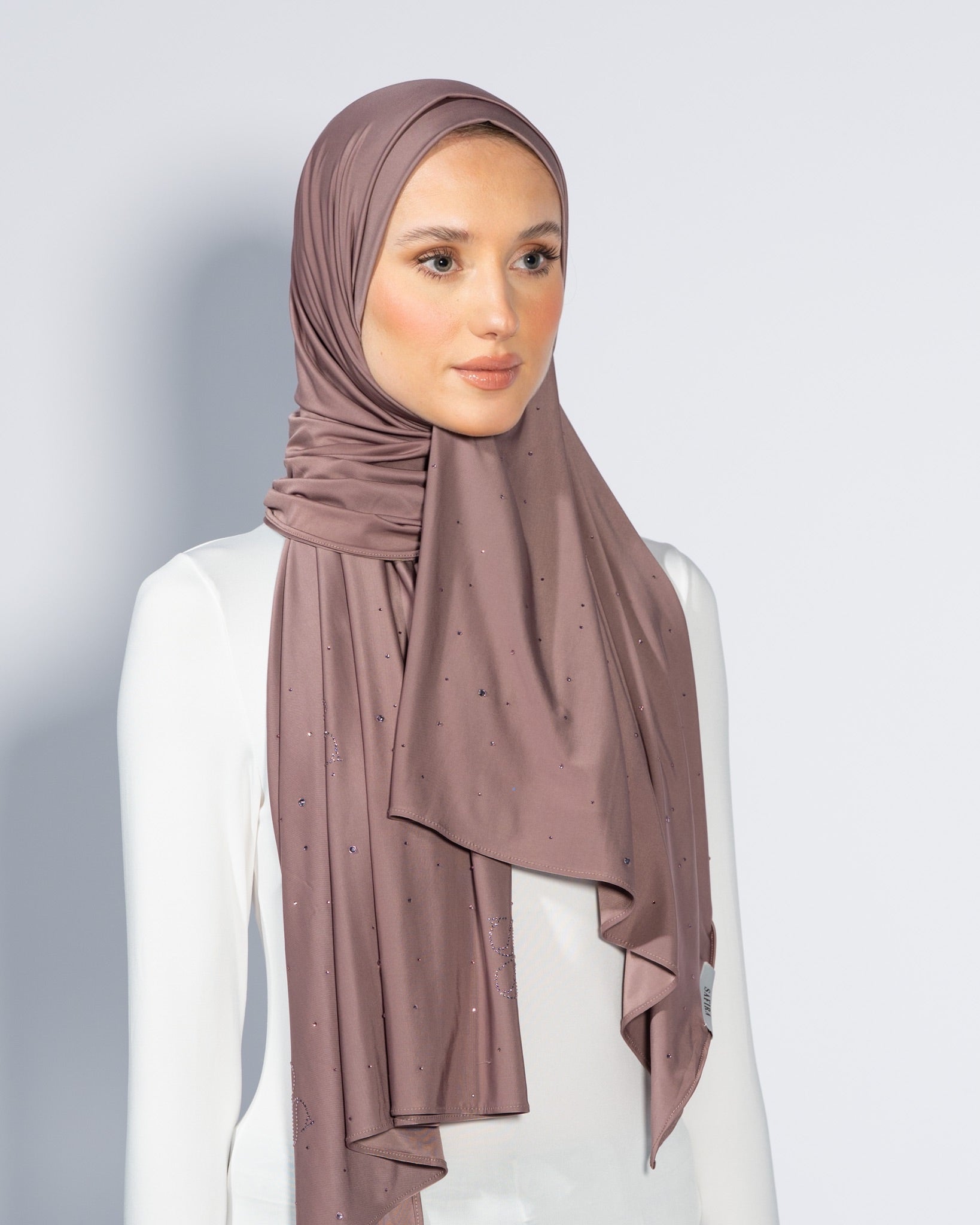 Stone Liquid Scarf | Soft Copper