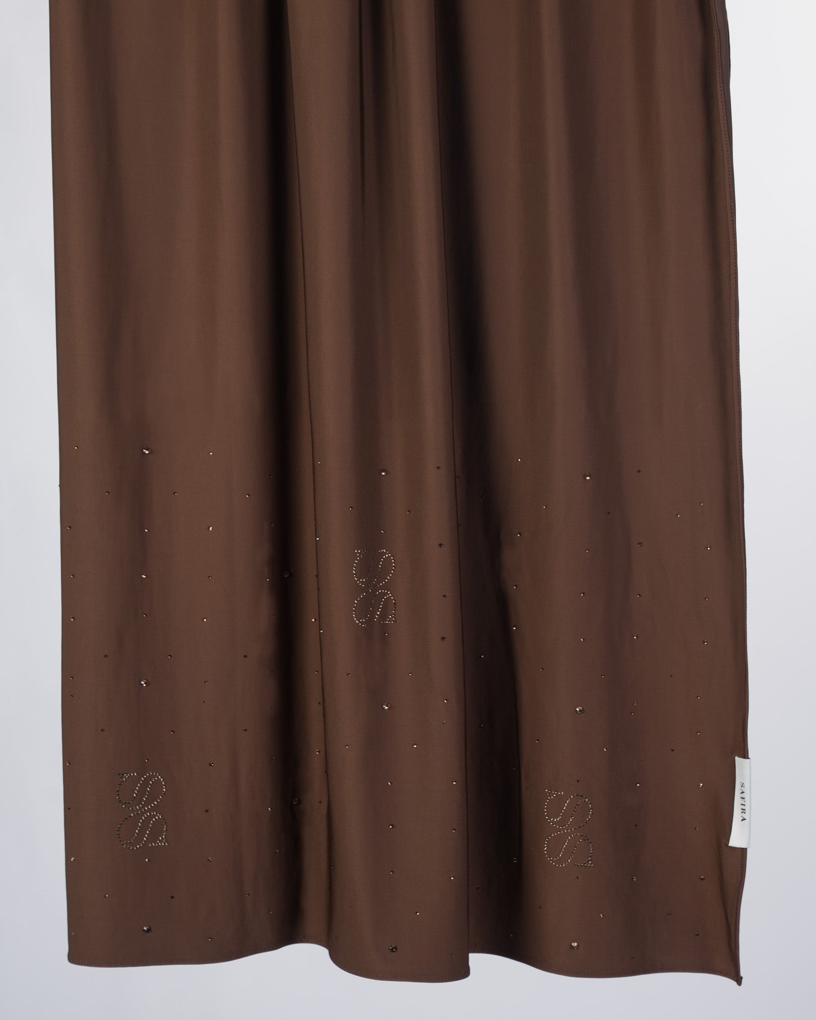 Stone Liquid Scarf | Coffee Bean