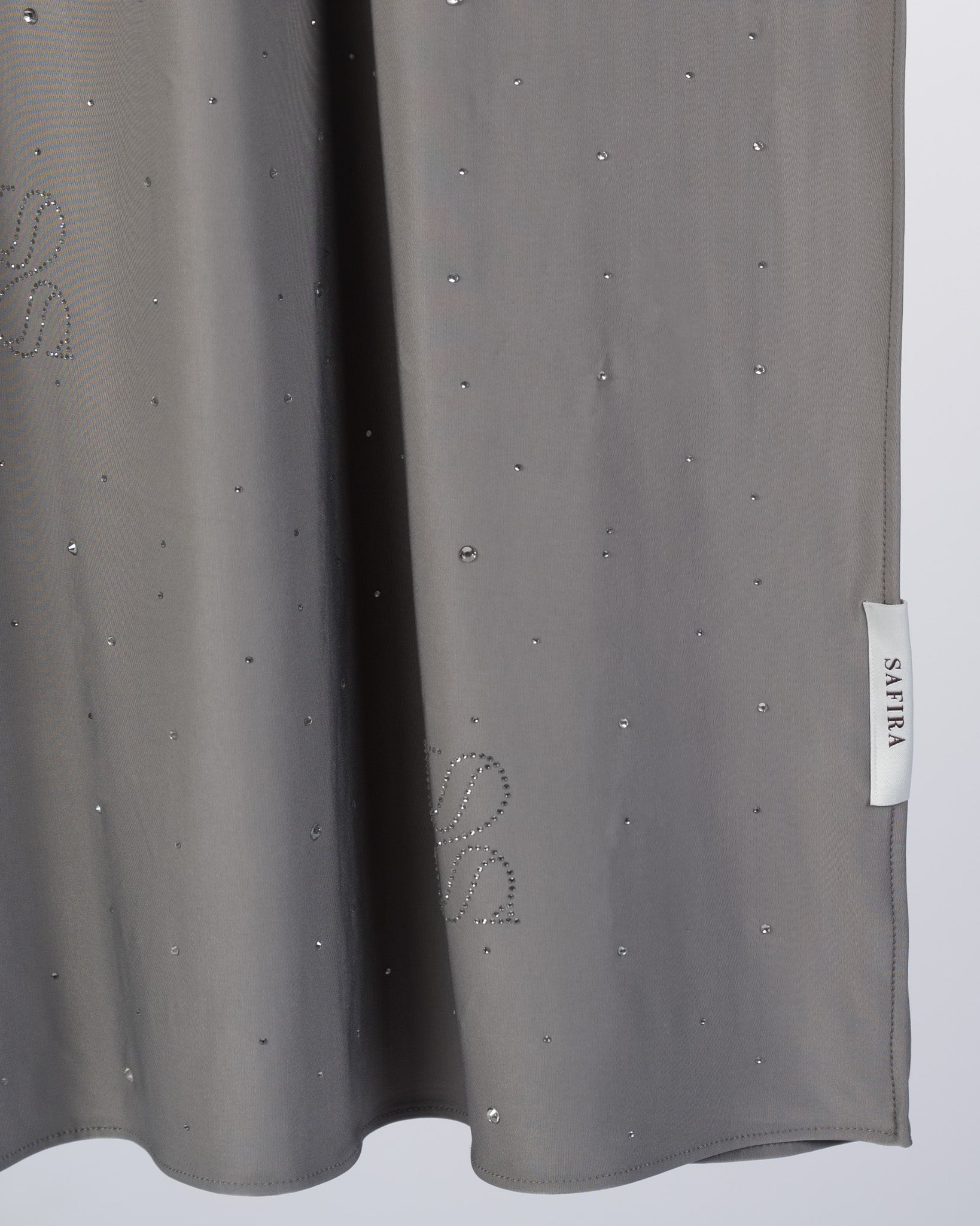 Stone Liquid Scarf | Silver